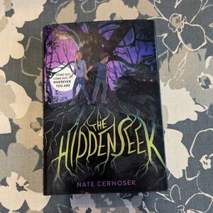 The Hidden Seek by Nate Cernosek - Black and Purple Cover
